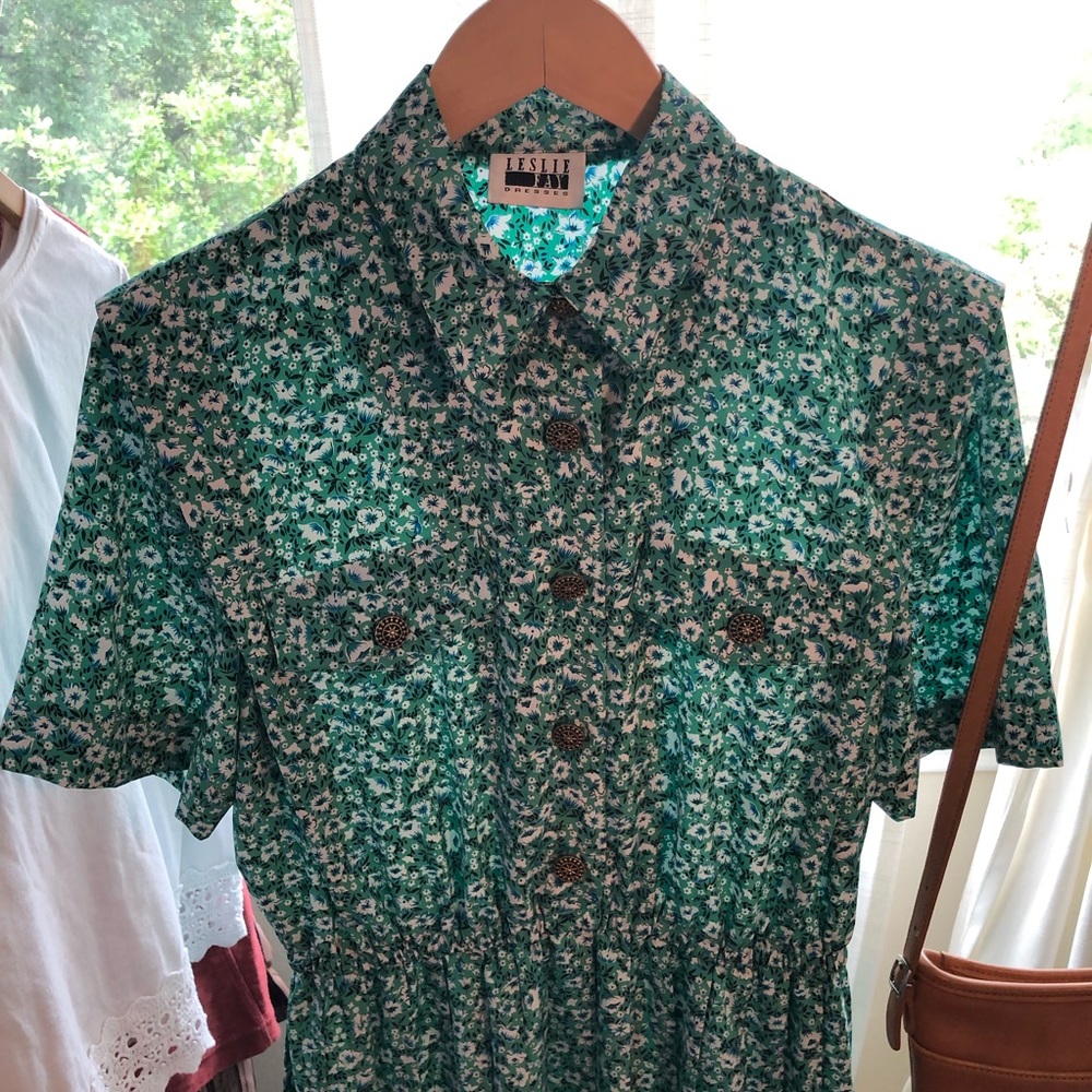 Vintage floral dress